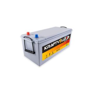 Akü 12v 225 Ah. Kraftvoll Almanya Üretim Akü 518x279x240