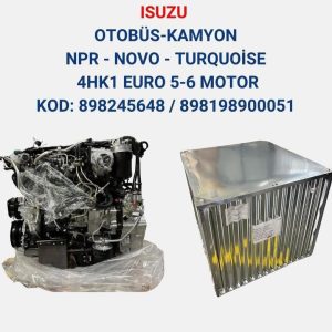 ISUZU NPR / NOVO / TURQUOİSE 4HK1 EURO 6 MOTOR KOD: 898198900051