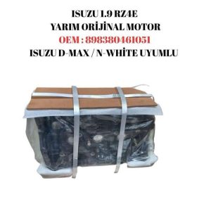 ISUZU 1.9 RZ4E D-MAX / N WHİTE UYUMLU YARIM ORİJİNAL MOTOR OEM: 898380461031