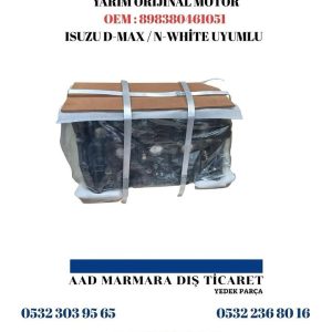 ISUZU D-MAX 1.9 HALF BLOCK ISUZU D-MAX 1.9 YARIM MOTOR OEM: 898380461051 RZ4E