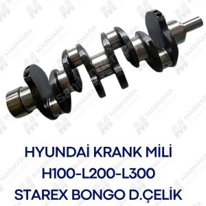 HYUNDAI H100 MITSUBISHI L200-L300  STAREX BONGO D.ÇELİK KRANK MİLİ D4BH / D4BF PART NO: GM1406-1